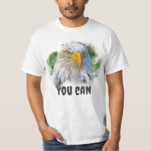 Je kunt Eagle mannen-shirt