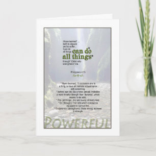 Je kunt echt alles doen - Filippijnen 4:13 Kaart