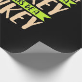 Je kunt een aap zijn cadeaupapier (Hoek)