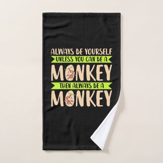 Je kunt een aap zijn handdoek (Handdoek)