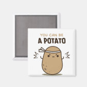 Je kunt een aardappel zijn magneet (Voorkant / Achterkant)