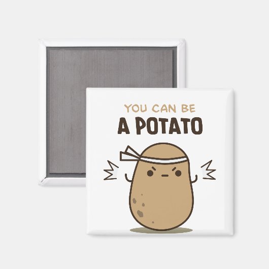 Je kunt een aardappel zijn magneet (Voorkant / Achterkant)