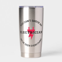 Je kunt een elektricien niet shockeren
