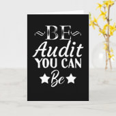 Je kunt een grappige accountant CPA zijn Kaart (Gele Bloem)