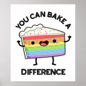 Je kunt een grappige cakewoordspeling maken poster (Voorkant)