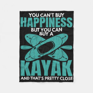 Je kunt een grappige kajak kajak boot kopen fleece deken