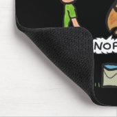 Je kunt een paard naar water leiden muismat (Hoek)