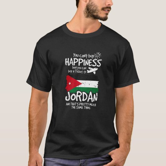 Je kunt een ticket naar Jordanië kopen T-shirt (Voorkant)