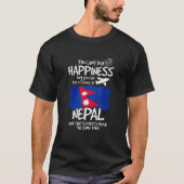 Je kunt een ticket naar Nepal kopen T-shirt (Voorkant)
