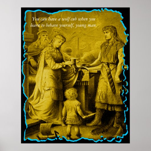 Je kunt een wolvenbob hebben... poster (Voorkant)