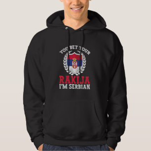 Je kunt er je rakija onder verwedden dat ik Servië Hoodie