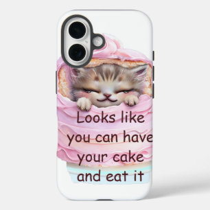 Je kunt er taart van maken en het eten iPhone 16 hoesje