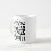 Je kunt er zonder koffiemok (Voorkant links)