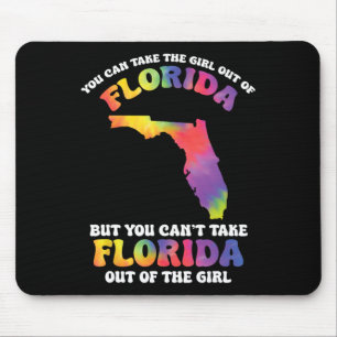 Je kunt Florida niet uit de meisjesvakantie T-shir Muismat