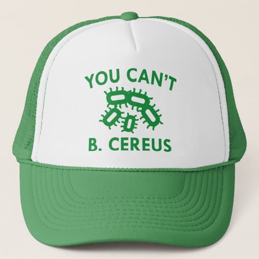 Je kunt geen B. Cereus Trucker Pet (Voorkant)