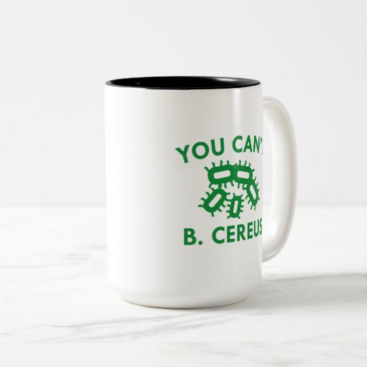 Je kunt geen B. Cereus Tweekleurige Koffiemok (Voorkant rechts)