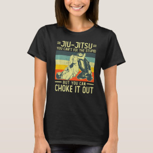 Je kunt geen BJJ Braziliaanse Jiu Jit oplossen. T-shirt