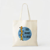 Je kunt geen Cereus Funny Bacteria Pun Tote Bag (Voorkant)