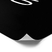 Je kunt geen Emuff krijgen van je brood donker BG Poster (Hoek)