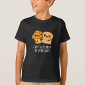 Je kunt geen Emuff krijgen van je brood donker BG T-shirt (Voorkant)