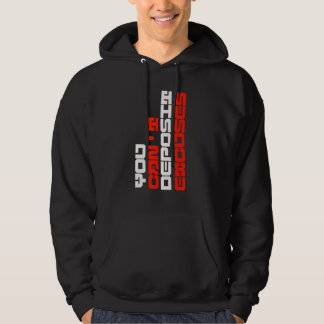 Je kunt geen excuses storten Motiverend Positief I Hoodie