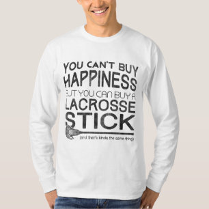 Je kunt geen geluk kopen Funny Lacrosse T-Shirt