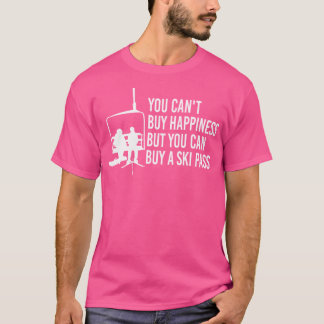 Je kunt geen geluk kopen, maar je kunt wel een ski t-shirt