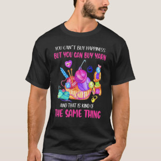 Je kunt geen geluk kopen, maar je kunt wel Yarn ko T-shirt
