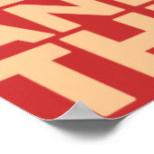 Je kunt geen geluk kopen, maar je kunt wijn kopen! poster (Hoek)