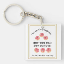 Je kunt geen geluk kopen, maar wel donuts