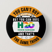 Je kunt geen geluk kopen ronde button 7,6 cm (Voorkant)