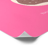 Je kunt geen goede donut slaan poster (Hoek)