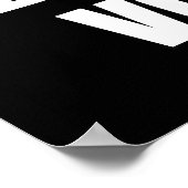 Je kunt geen grappige anti-Trump oplossen Poster (Hoek)