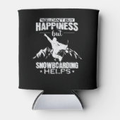 Je kunt geen Happiness Snowboarding Helps kopen Blikjeskoeler (Voorkant)