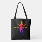 "Je kunt geen klasse kopen" Tote Bag (Achterkant)