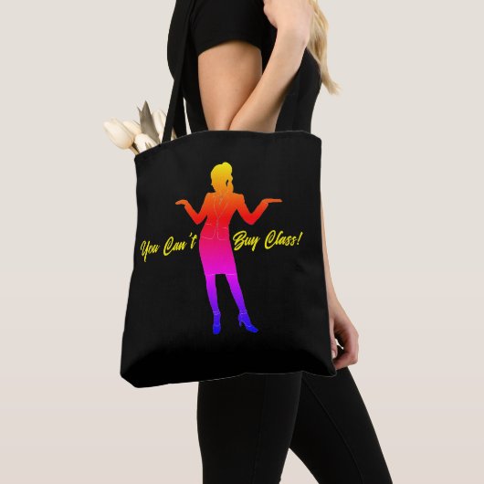 "Je kunt geen klasse kopen" Tote Bag (Dichtbij)