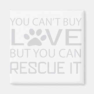 Je kunt geen liefde kopen, maar je kunt het honden magneet
