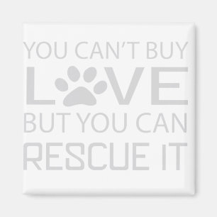 Je kunt geen liefde kopen maar je kunt het hondenl magneet
