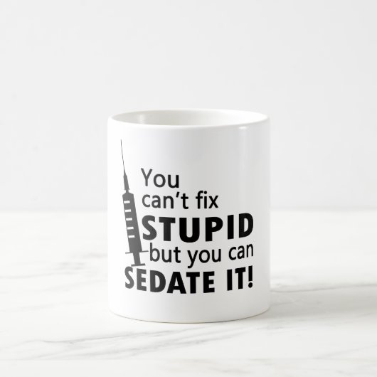 Je kunt geen onstuimige oplossing vinden koffiemok (Center)