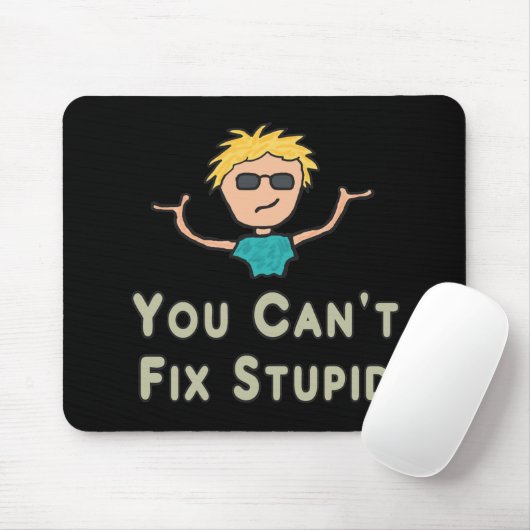 Je kunt geen onstuimige oplossing vinden muismat (Met muis)