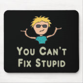 Je kunt geen onstuimige oplossing vinden muismat (Voorkant)