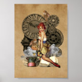 "Je kunt geen tijd verliezen" Poster (Voorkant)