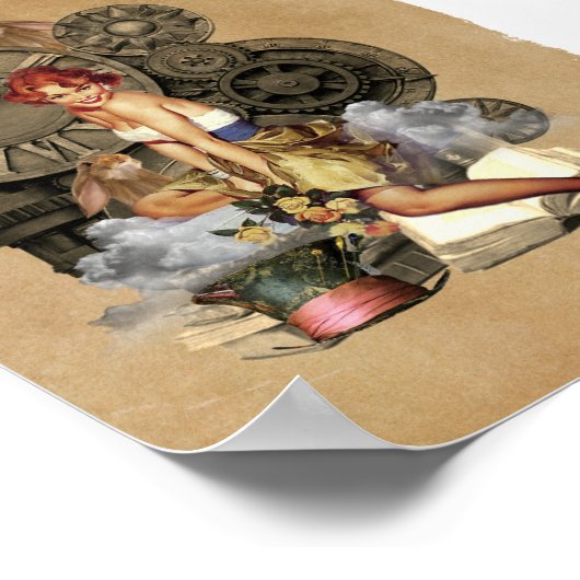 "Je kunt geen tijd verliezen" Poster (Hoek)