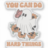 Je kunt harde dingen doen sticker (Voorkant)