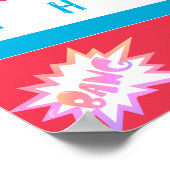 Je kunt harde dingen doen, superheld motivatie poster (Hoek)