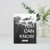 Je kunt Heaven Blog Briefkaart kennen (Staand voorkant)