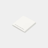 Je kunt helemaal uitstellen... Na dit | Grappig Post-it® Notes (Schuin)