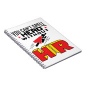 Je kunt Hero niet zonder HR bedekken Notitieboek (Rechterzijde)