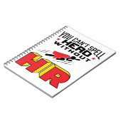 Je kunt Hero niet zonder HR bedekken Notitieboek (Linkerzijde)