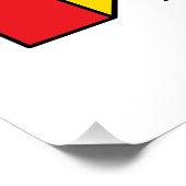 Je kunt Hero niet zonder HR bedekken Perfect Poster (Hoek)